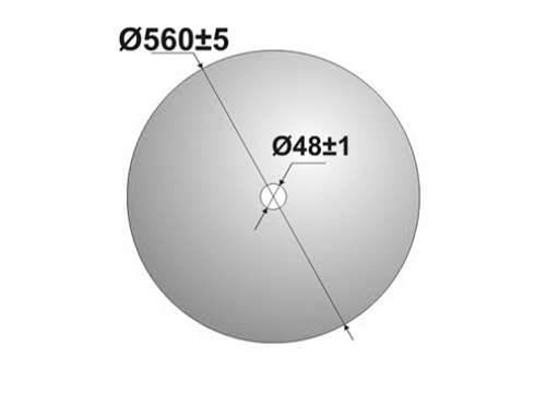 JOHN DEERE /ВА-01.429 (560мм*6мм)